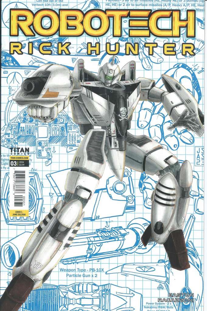 Robotech: Rick Hunter #3 Variation C