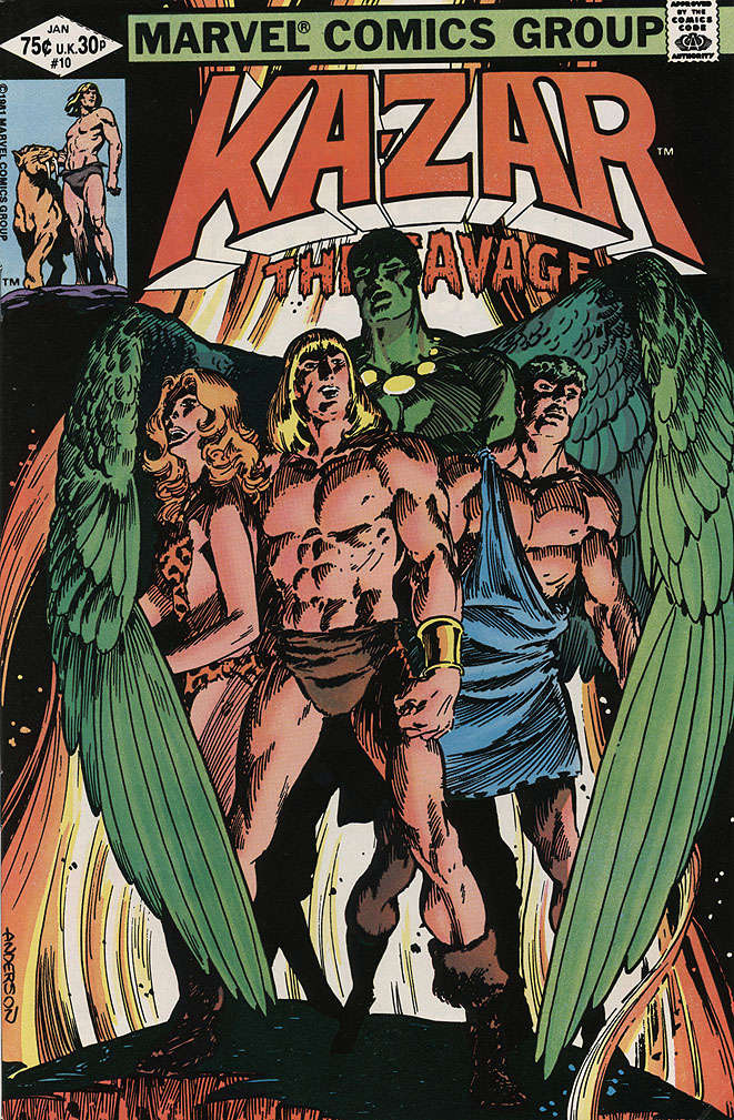Ka-Zar the Savage #10