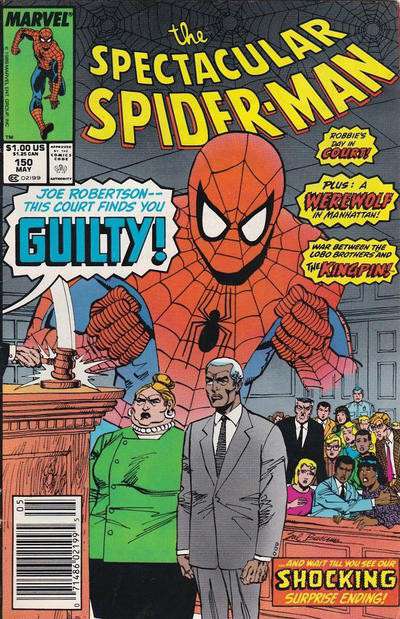 The Spectacular Spider-Man #150 Newsstand Edition