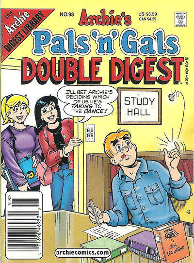 Archie’s Pals ‘n’ Gals Double Digest #98 Newsstand Edition