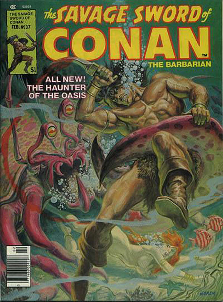 Savage Sword of Conan #37