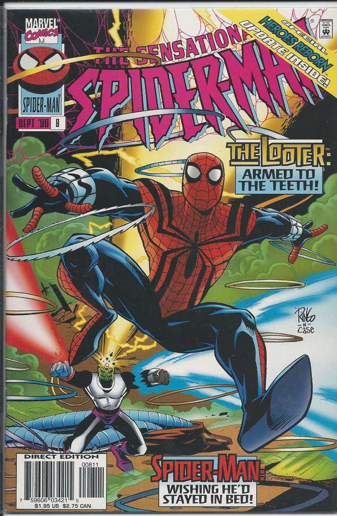 The Sensational Spider-Man (2nd Series) #8