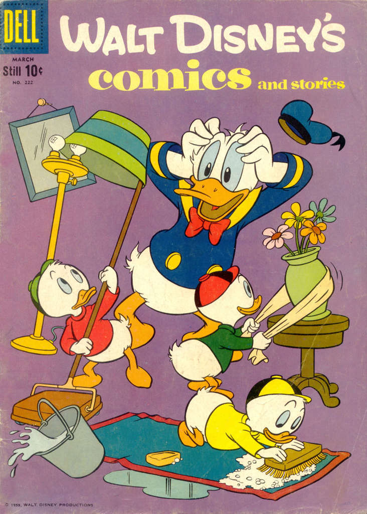 Walt Disney’s Comics and Stories #222