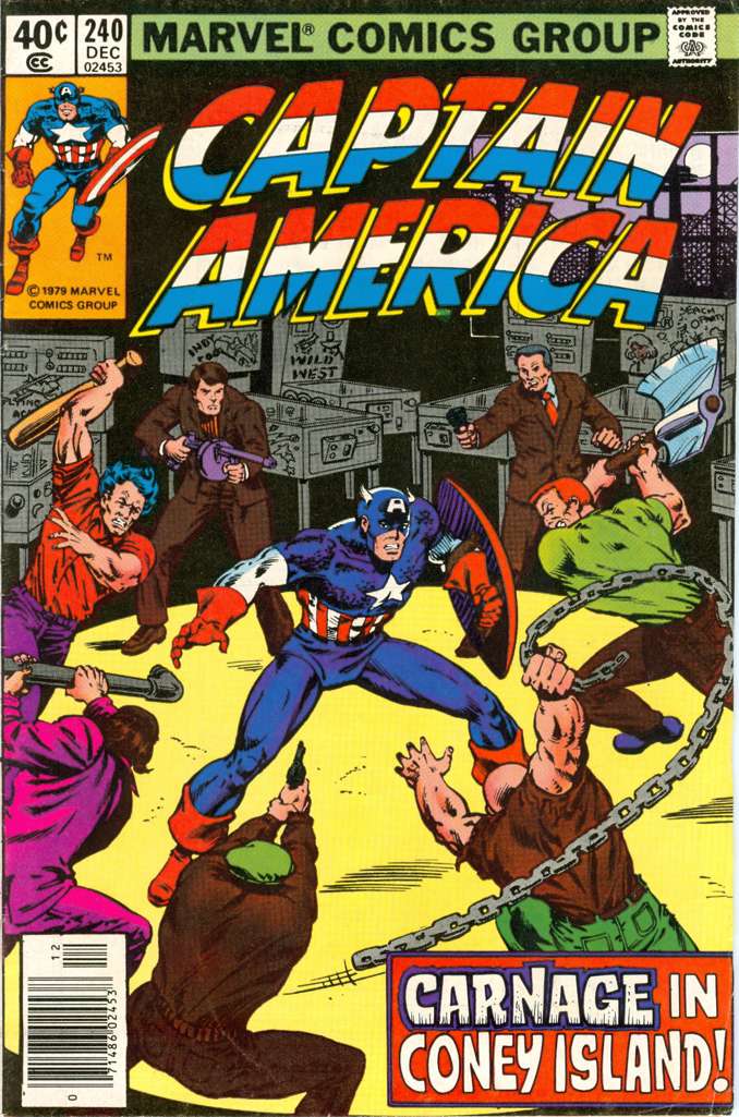 Captain America (1st Series) #240 Newsstand Edition