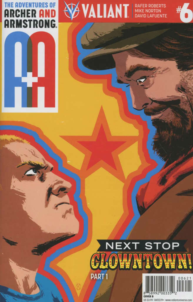 A&A: The Adventures of Archer & Armstrong #6 Variation B