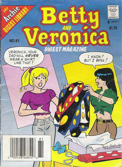 Betty and Veronica Digest Magazine #81