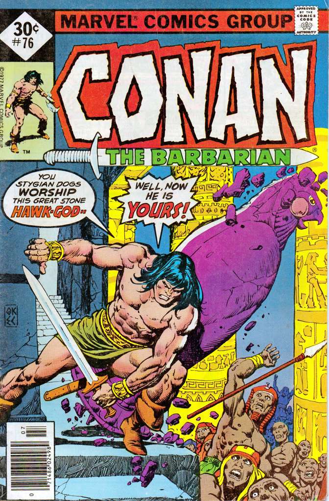 Conan the Barbarian #76 Variation B