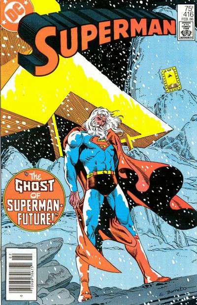 Superman (1st Series) #416 Newsstand Edition