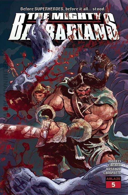 The Mighty Barbarians #5 Variation C