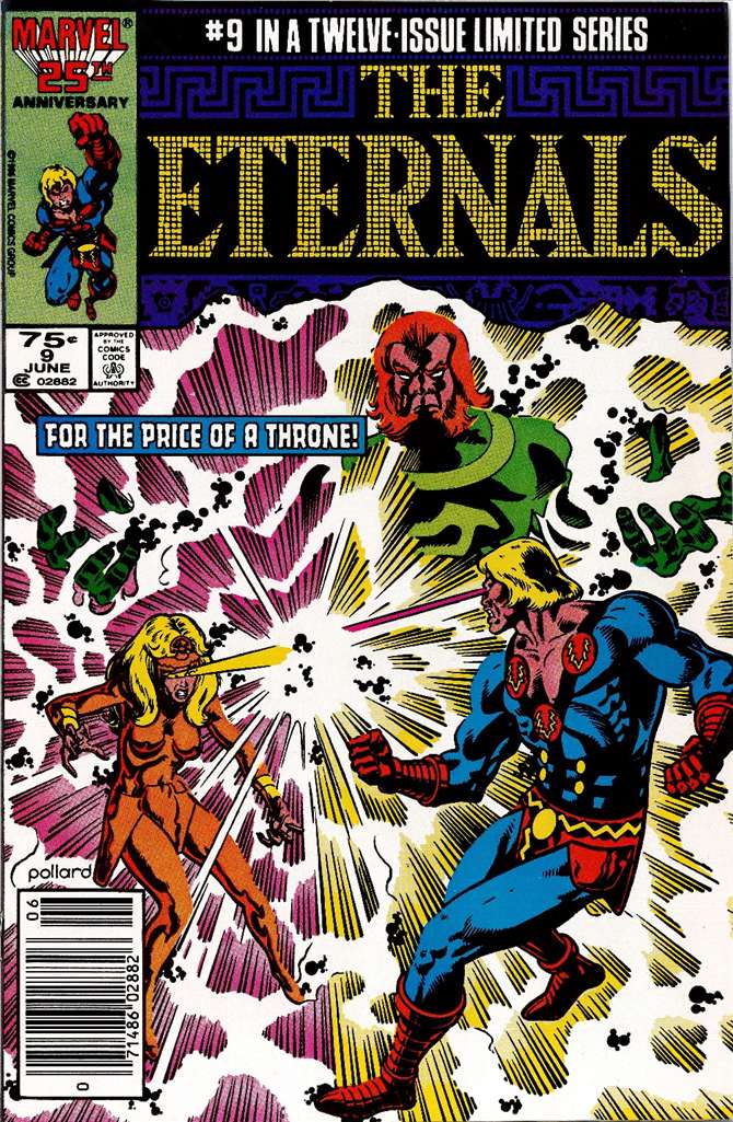 The Eternals (Ltd. Series) #9 Newsstand Edition