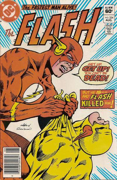 The Flash (1st Series) #324 Newsstand Edition