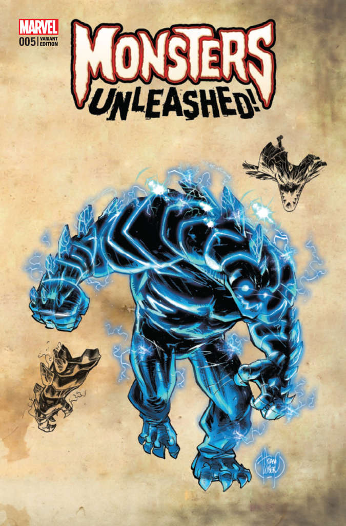 Monsters Unleashed (2nd Series) #5 Variation B