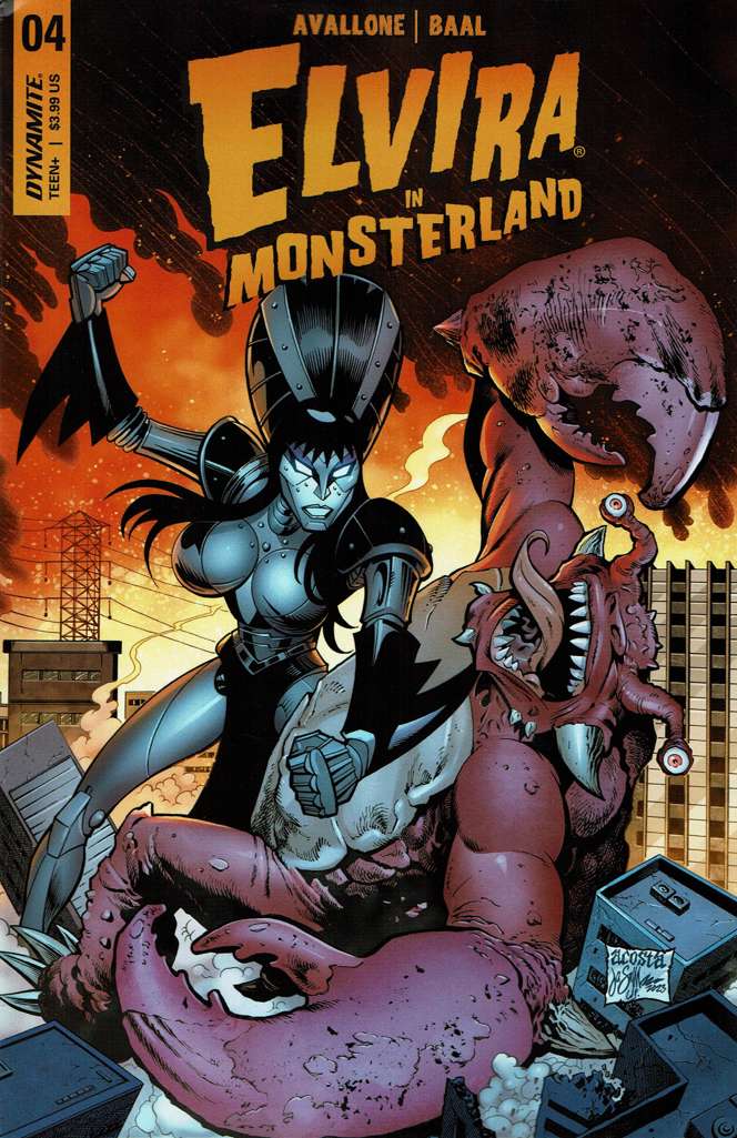 Elvira in Monsterland #4 Variation A