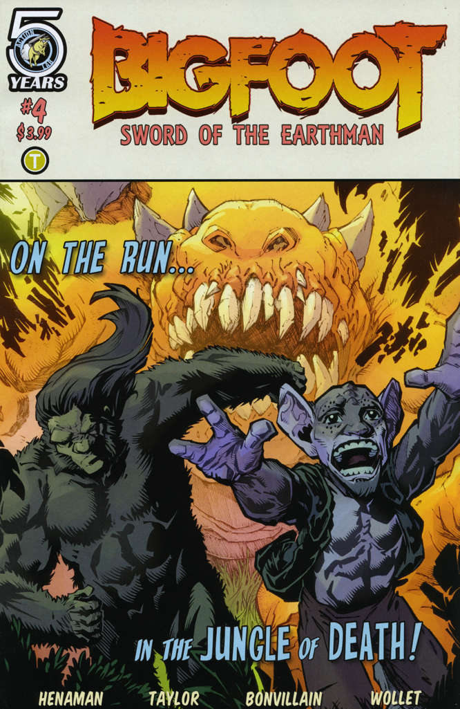 Bigfoot: Sword Of The Earthman (2nd Series) #4 Variation A