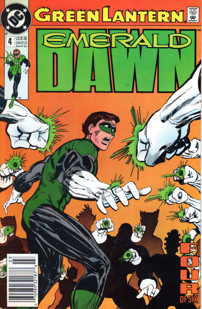 Green Lantern: Emerald Dawn #4 Newsstand Edition