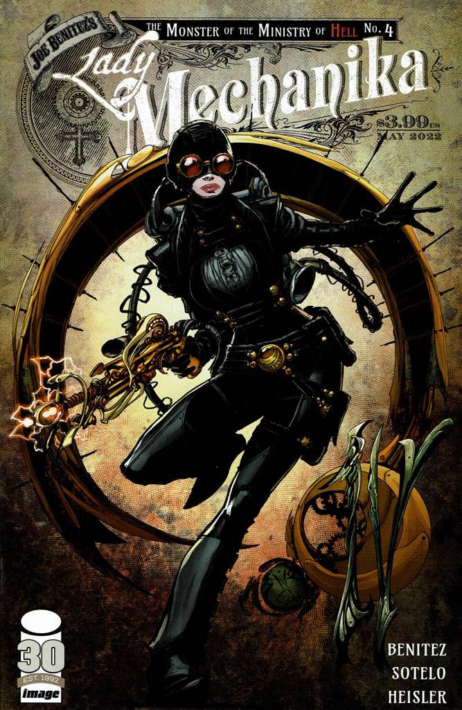 Lady Mechanika: The Monster of the Ministry of Hell #4 Variation A