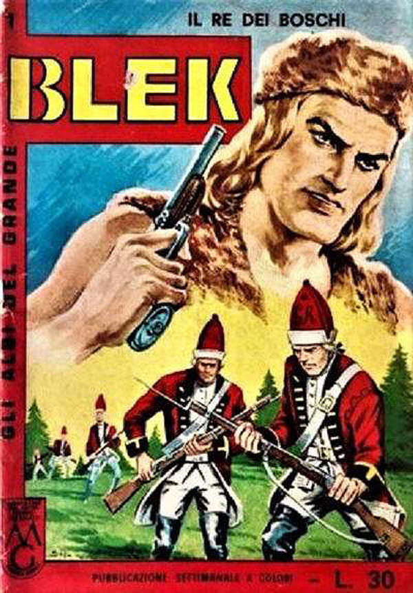 Albi del Grande Blek, Gli