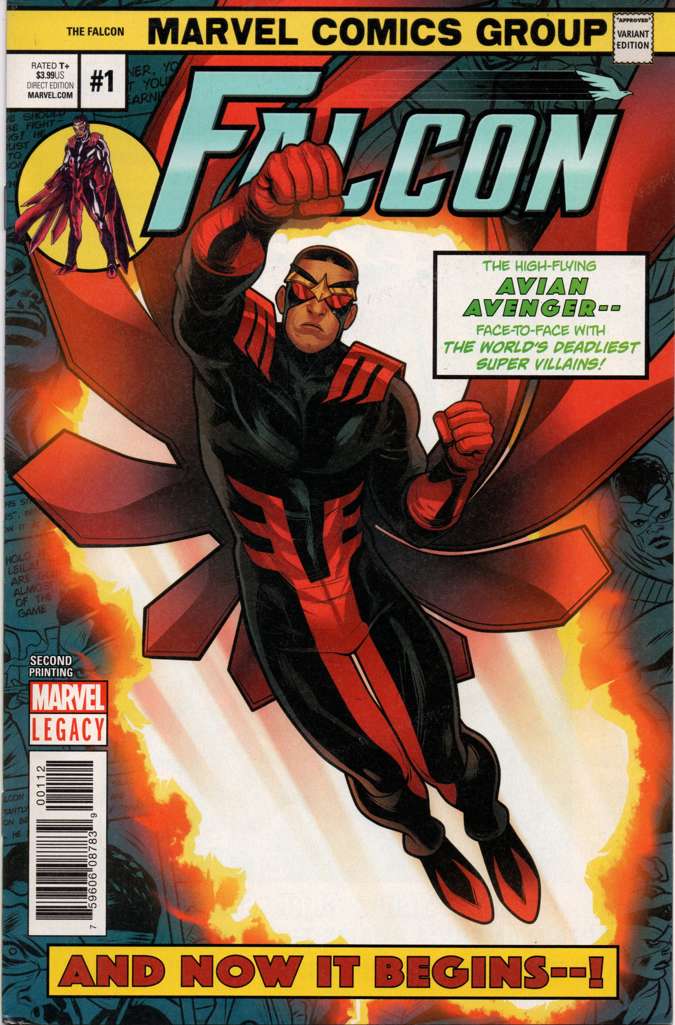 Falcon (2nd Series) #1  - 2nd printing