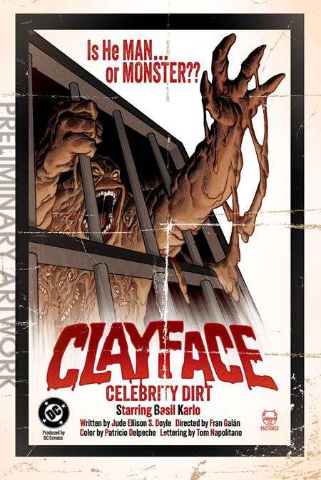 Clayface: Celebrity Dirt #1 Variation C