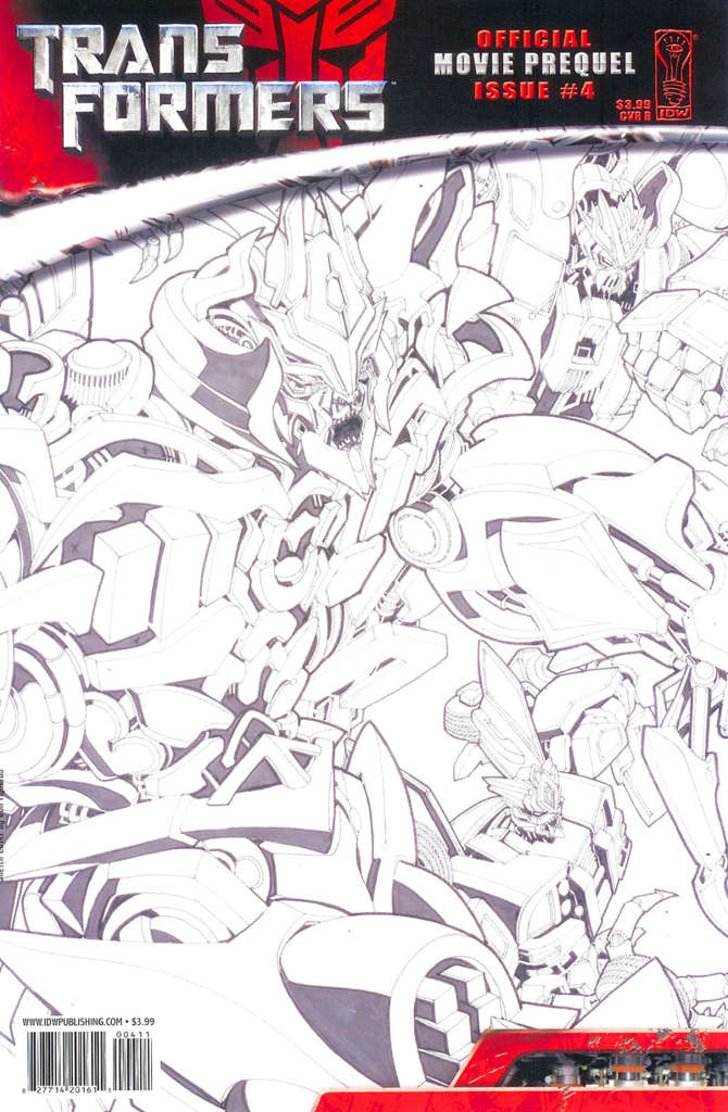 Transformers: Movie Prequel #4 Variation B
