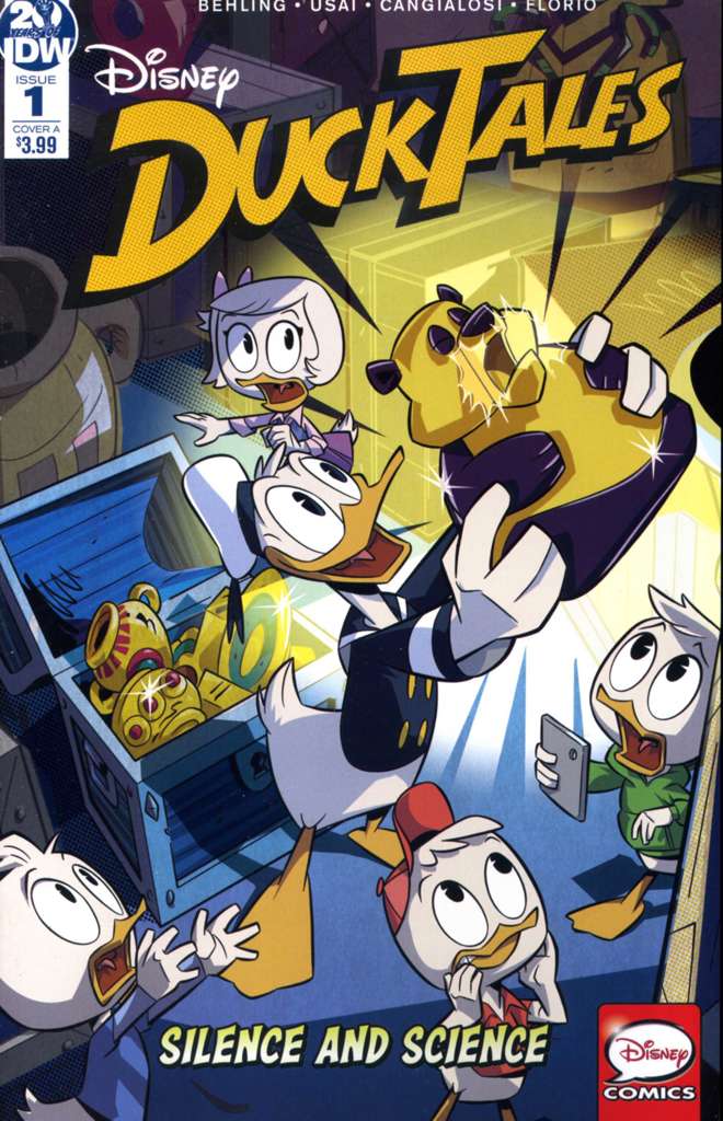 Ducktales: Silence and Science #1 Variation A