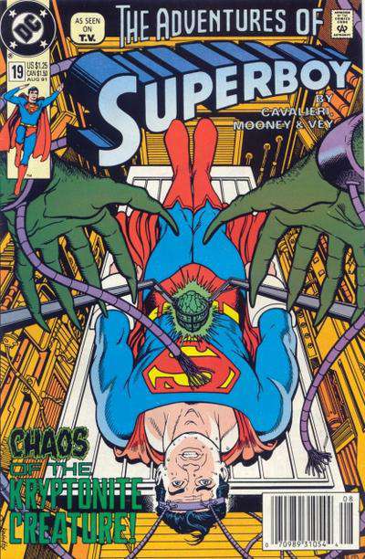 The Adventures of Superboy #19 Newsstand Edition