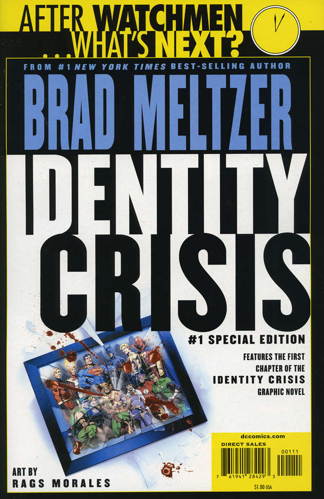 Identity Crisis #1  - 5th printing