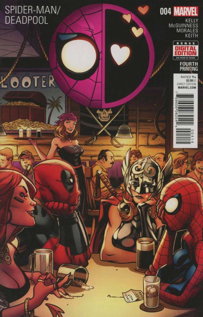Spider-Man/Deadpool #4  - 4th printing