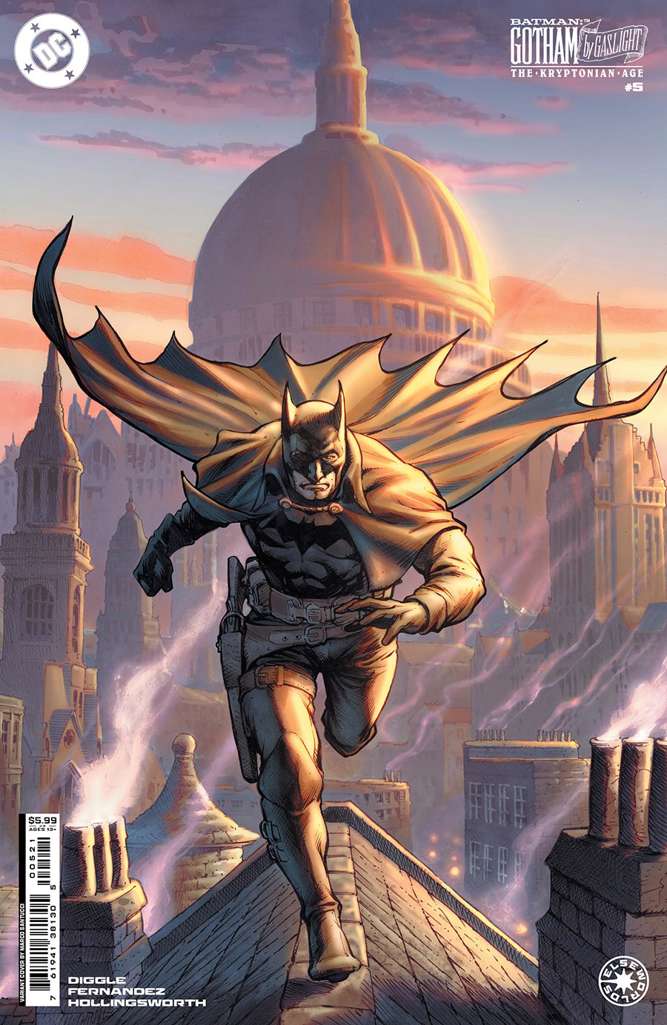 Batman: Gotham by Gaslight—The Kryptonian Age #5 Variation B