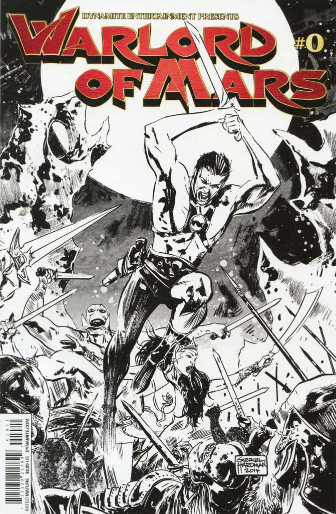 Warlord of Mars #0 Variation A