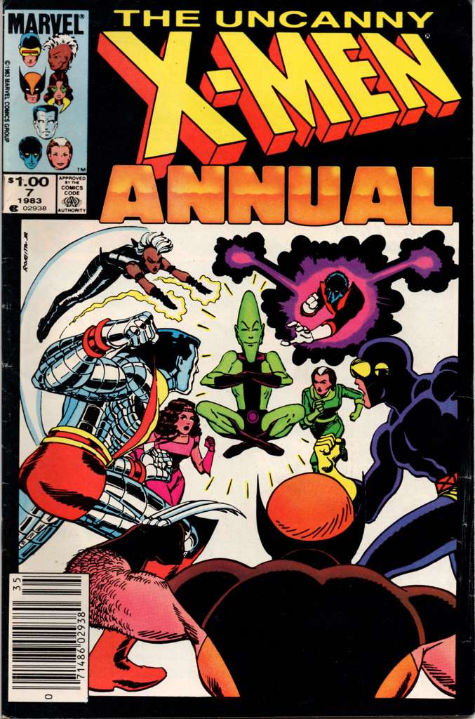 The Uncanny X-Men Annual #7 Newsstand Edition