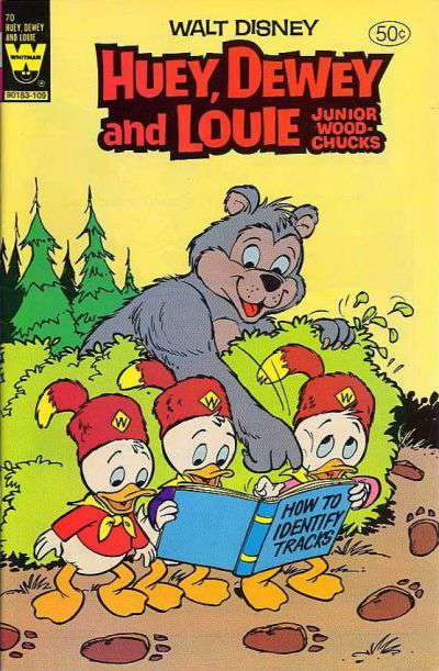 Huey, Dewey, and Louie Junior Woodchucks #70