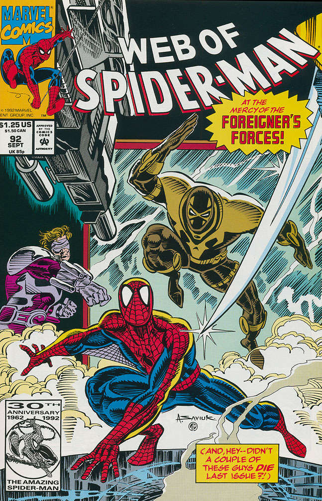 The Web of Spider-Man #92