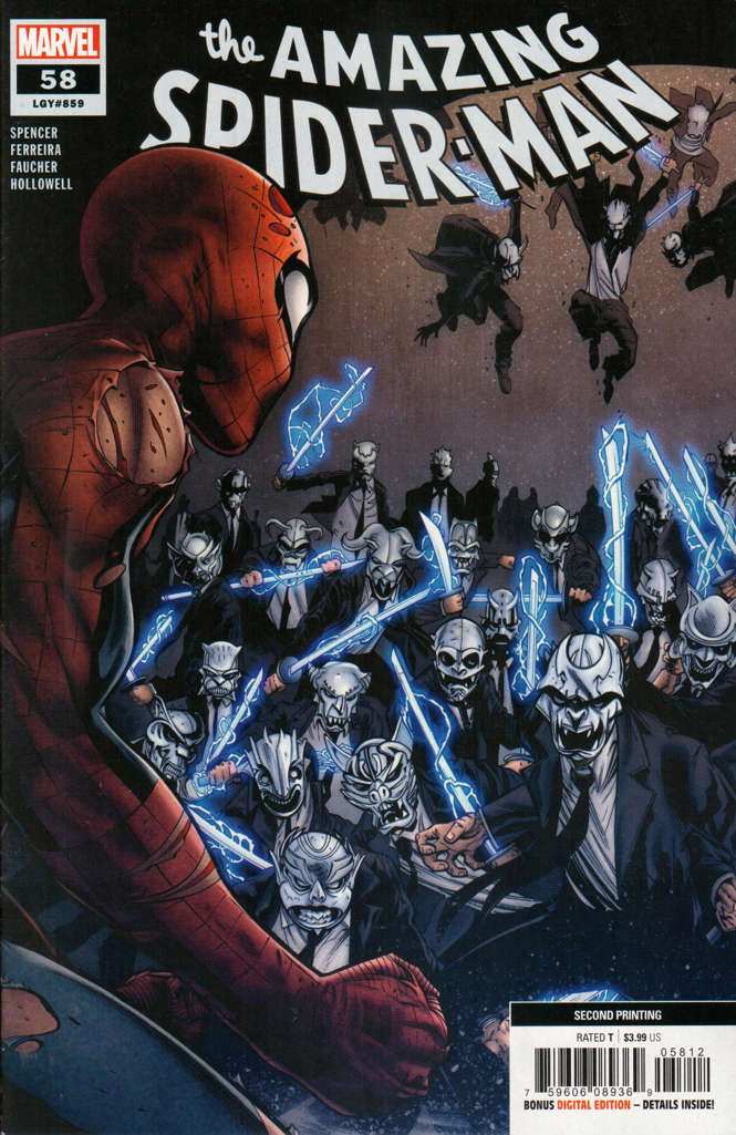The Amazing Spider-Man (5th Series) #58  - 2nd printing