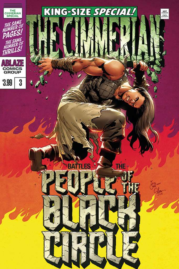 The Cimmerian: People of the Black Circle #3 Variation D