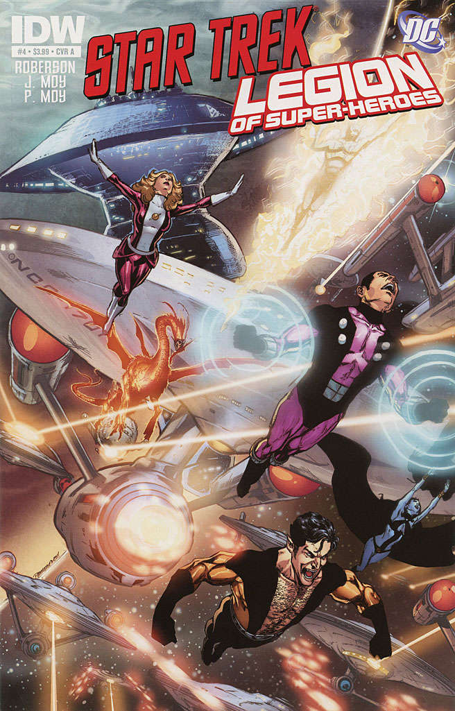 Star Trek/Legion of Super-Heroes #4 Variation A