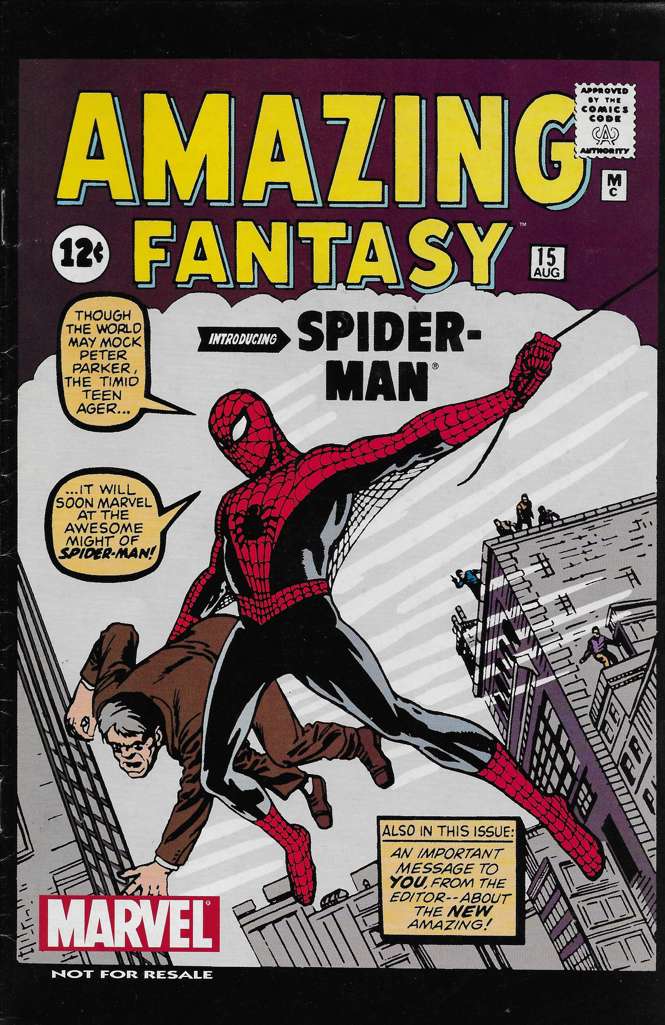 Amazing Fantasy #15  - 3rd printing