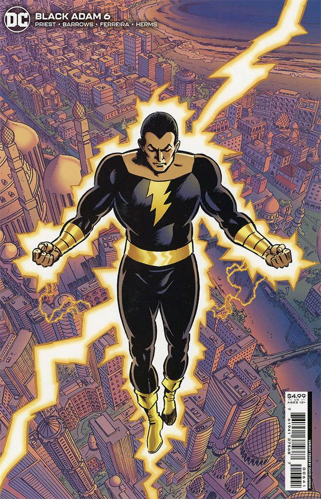 Black Adam #6 Variation C