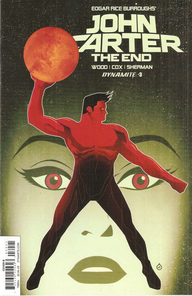 John Carter: The End #3 Variation B