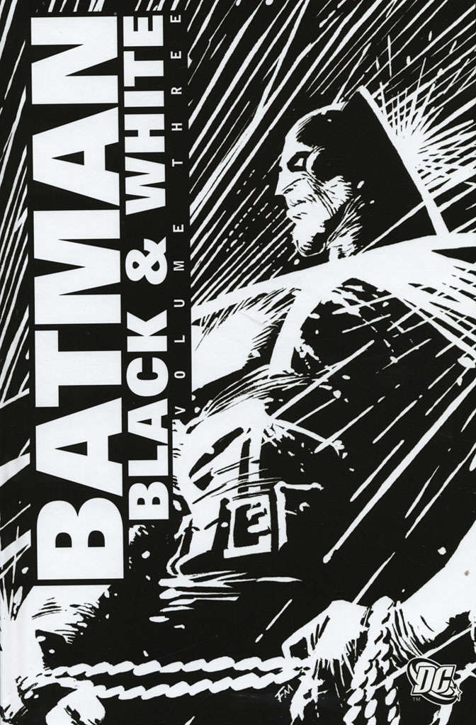Batman Black and White Book #3 Hardcover