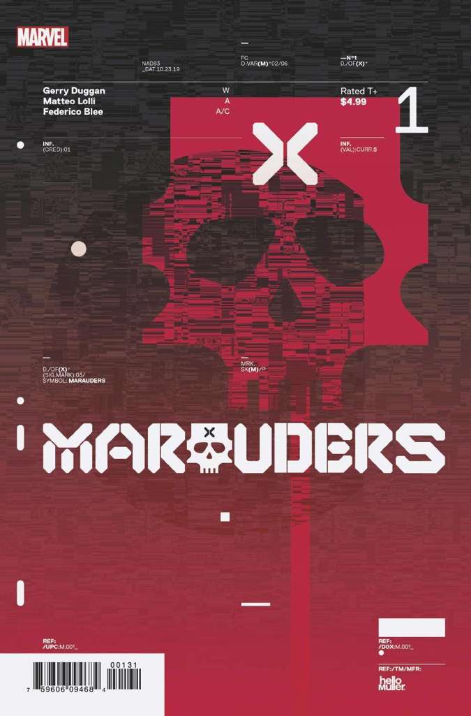 Marauders #1 Variation B