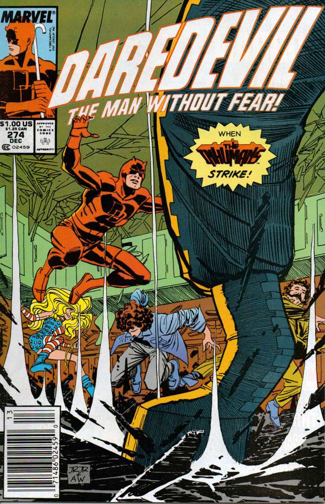 Daredevil #274 Newsstand Edition
