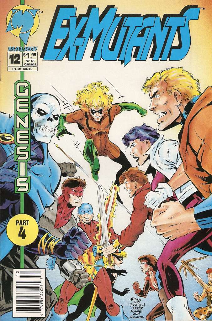Ex-Mutants (Malibu) #12