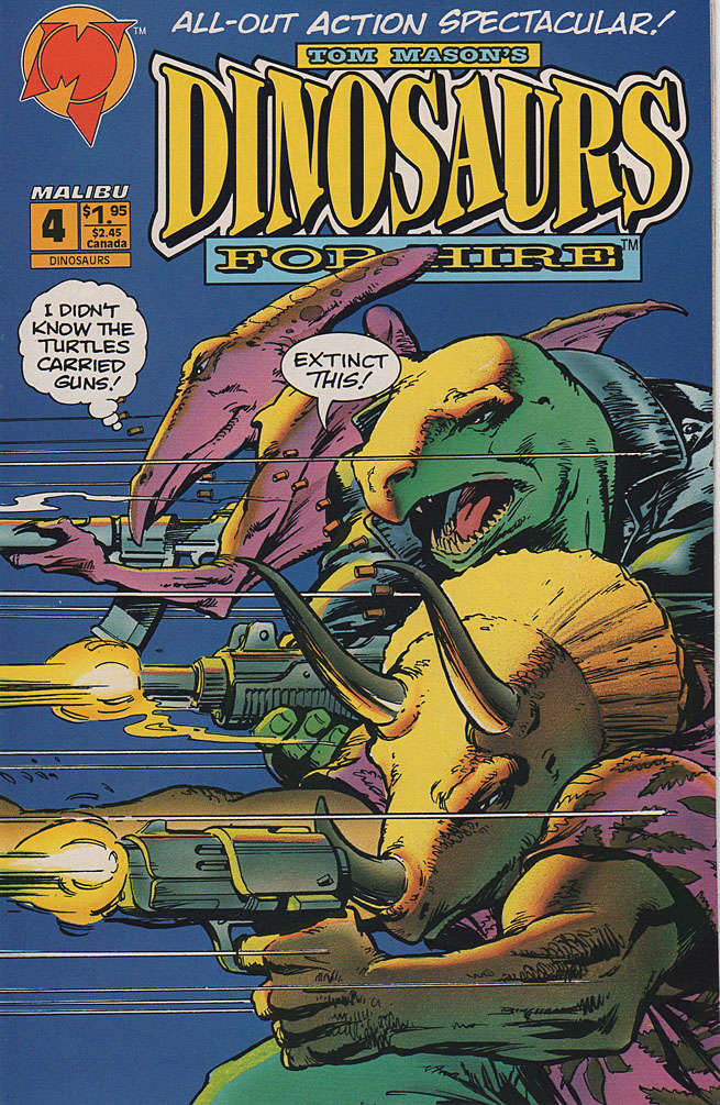 Dinosaurs for Hire (Malibu) #4