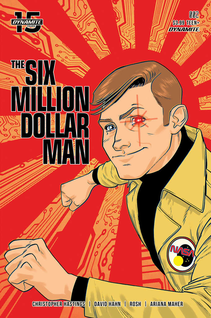 The Six Million Dollar Man (Dynamite) #2 Variation B