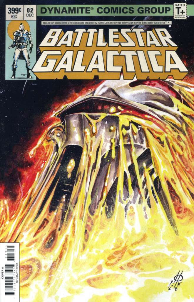 Battlestar Galactica (Classic, 4th Series) #2 Variation A