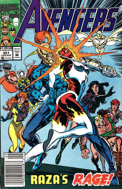 The Avengers #351 Newsstand Edition