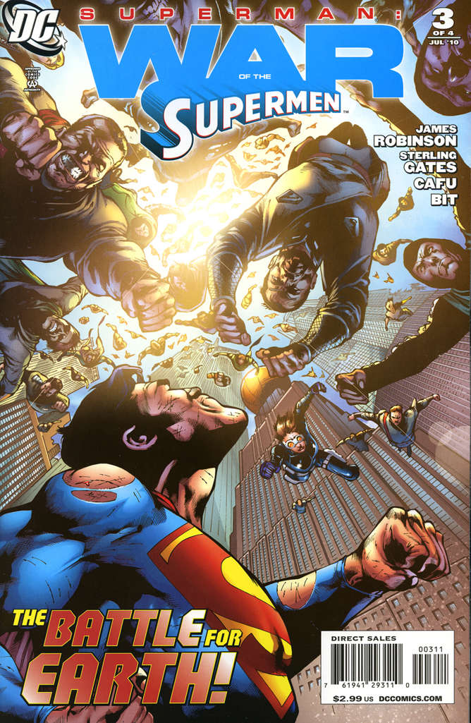 Superman: War of the Supermen #3