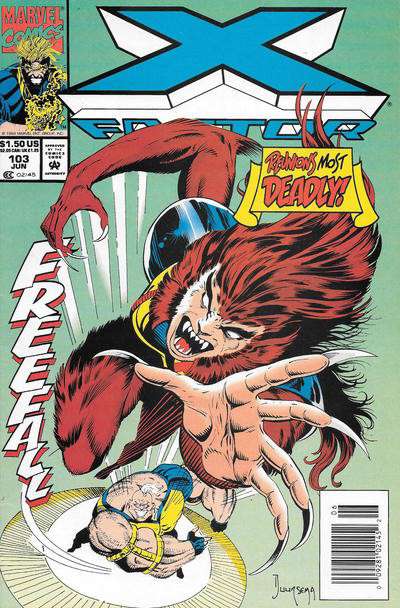 X-Factor #103 Newsstand Edition
