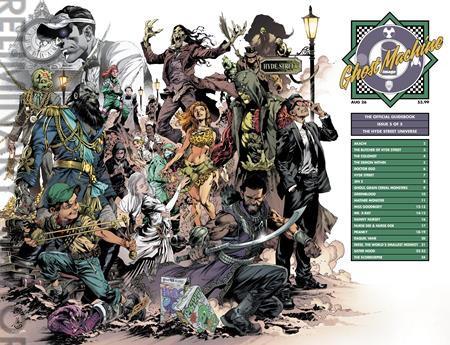 Ghost Machine: The Official Guidebook #5 Variation C